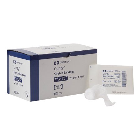 Conforming Bandage Curity™ 1 X 75 Inch 1 per Pack Sterile 1-Ply Roll Shape