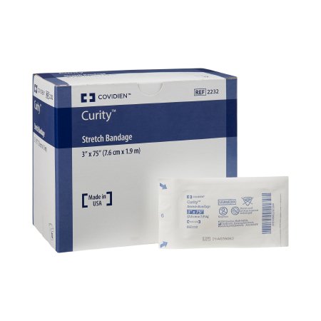Conforming Bandage Curity™ 3 X 75 Inch 1 per Pack Sterile 1-Ply Roll Shape
