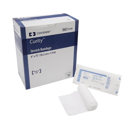Conforming Bandage Curity™ 4 X 75 Inch 1 per Pack Sterile 1-Ply Roll Shape