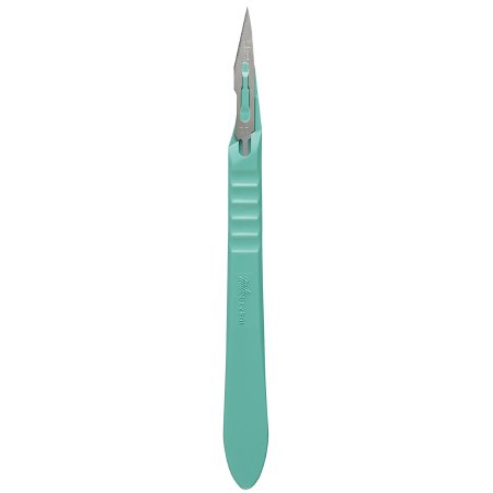 Scalpel Miltex® No. 11 Stainless Steel / Plastic Classic Grip Handle Sterile Disposable