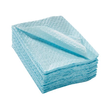 Procedure Towel McKesson 13 W X 18 L Inch Blue NonSterile