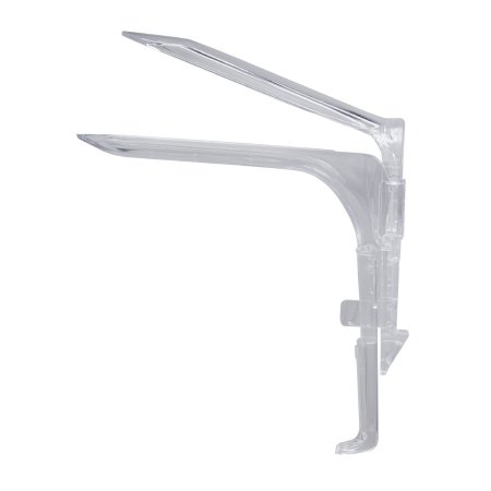 Vaginal Speculum McKesson Graves NonSterile Office Grade Plastic Large Double Blade Duckbill Disposable Without Light Source Capability