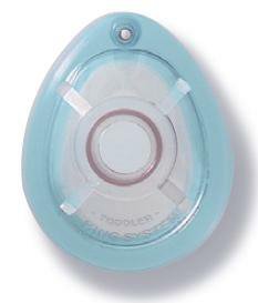 Anesthesia Mask Ambu® King Elongated Style Small Adult Size 4 Hook Ring