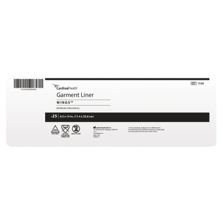 Incontinence Liner Simplicity™ 4-1/2 X 14 Inch Moderate Absorbency Polymer Core One Size Fits Most