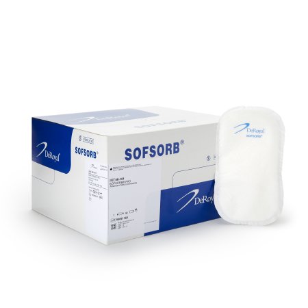 Super Absorbent Dressing Sofsorb® Standard 4 X 6 Inch Rectangle