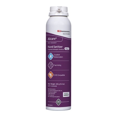 Hand Sanitizer Alcare® Plus 5.4 oz. Ethyl Alcohol Foaming Aerosol Can