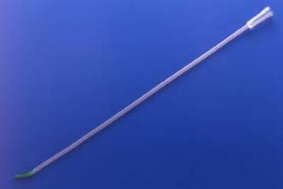 Urethral Catheter Rüsch® Tiemann Tip Silicone Coated PVC 12 Fr. 16 Inch