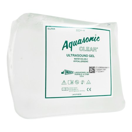 Ultrasound Gel Aquasonic Clear® Transmission 5 Liter Jar