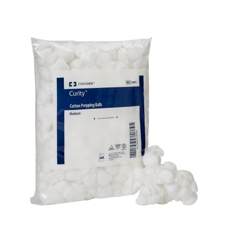 Cotton Ball Curity™ Medium 100% Cotton NonSterile