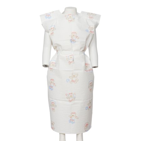 Patient Exam Gown Child Size Kid Design (Activity Bears® Print) Disposable
