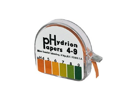 pH Paper in Dispenser Hydrion™ 4.0 to 9.0