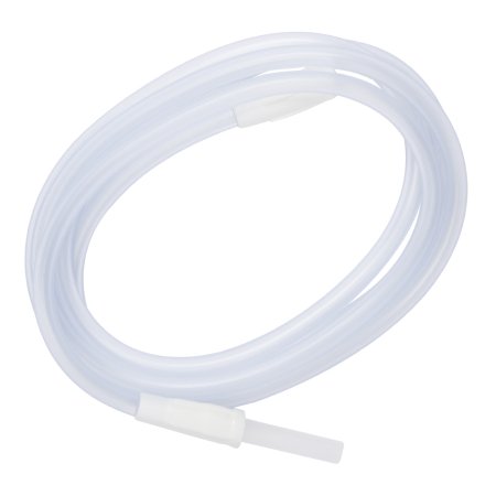 Suction Connector Tubing Medi-Vac® 6 Foot Length 0.188 Inch I.D. Sterile Maxi-Grip and Male / Male Connector Clear Smooth OT Surface NonConductive Plastic