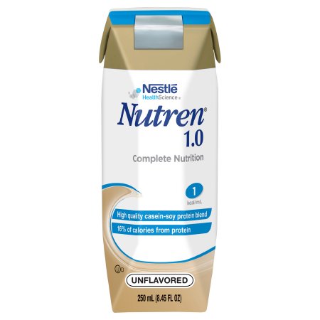 Tube Feeding Formula Nutren® 1.0 Unflavored Liquid 8.45 oz. Carton