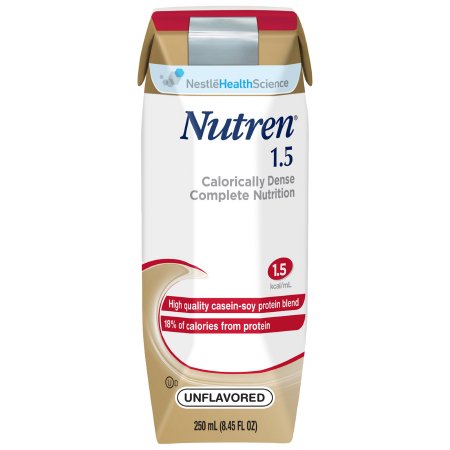 Tube Feeding Formula Nutren® 1.5 Unflavored Liquid 250 mL Carton