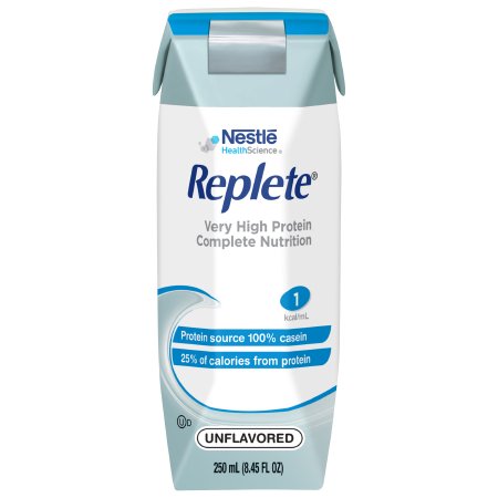 Tube Feeding Formula Replete® Unflavored Liquid 250 mL Carton