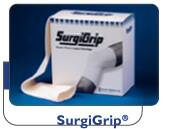 Elastic Tubular Support Bandage Surgigrip® 4 Inch X 11 Yard Large Knee / Thigh Pull On White NonSterile 8 to 12 mmHg
