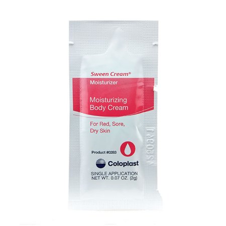 Hand and Body Moisturizer Sween Cream® 2 Gram Individual Packet Scented Cream CHG Compatible