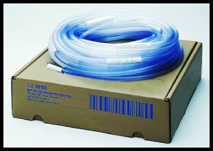 Suction Connector Tubing Medi-Vac® 10 Foot Length 0.25 Inch I.D. Sterile Maxi-Grip and Male / Male Connector Clear Smooth OT Surface NonConductive Plastic
