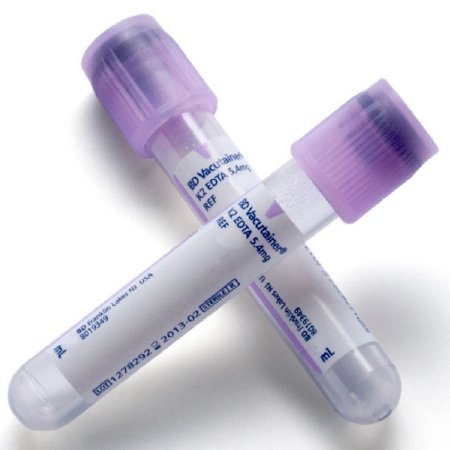 BD Vacutainer® Venous Blood Collection Tube K2 EDTA Additive 2 mL BD Hemogard™ Closure Plastic Tube