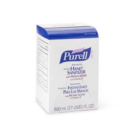 Hand Sanitizer Purell® Advanced 800 mL Ethyl Alcohol Gel Bag-in-Box