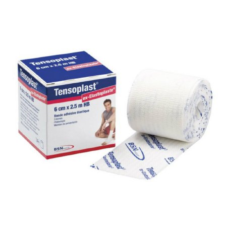 Elastic Adhesive Bandage Tensoplast® 2 Inch X 5 Yard No Closure White NonSterile Medium Compression