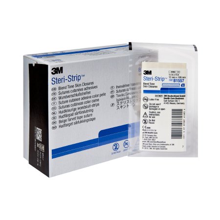 Skin Closure Strip Steri-Strip™ 1/2 X 4 Inch Nonwoven Material Flexible Strip Tan