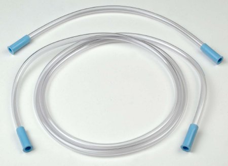 Suction Connector Tubing Gomco® 15 Inch Length / 6 Foot Length 0.25 Inch I.D. Sterile Female Connector Clear Smooth OT Surface PVC