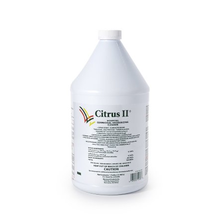 Citrus II® Surface Disinfectant Cleaner Quaternary Based Manual Pour Liquid 1 gal. Jug Citrus Scent NonSterile
