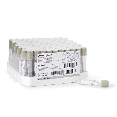 BD Vacutainer® Venous Blood Collection Tube Sodium Fluoride / Potassium Oxalate Additive 4 mL BD Hemogard™ Closure Plastic Tube
