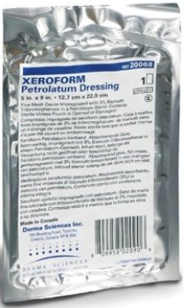Xeroform Petrolatum Impregnated Dressing Xeroform™ Strip 1 X 8 Inch Sterile