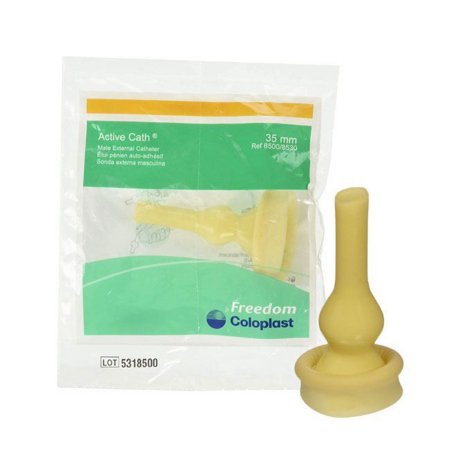 Male External Catheter Active Cath® Self-Adhesive Seal Latex Intermediate