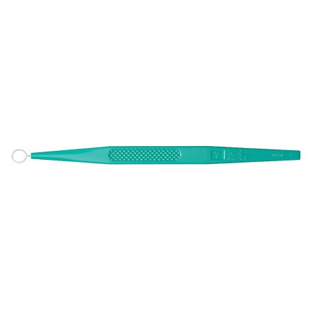 Dermal Curette Miltex® 5-1/2 Inch Length Flat Handle 7 mm Tip Round Loop Tip