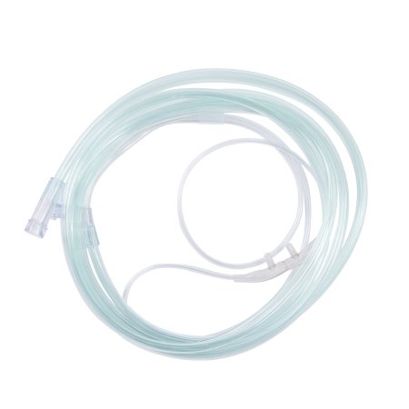 ETCO2 Nasal Sampling Cannula with O2 Delivery With Oxygen Delivery Salter-Style® Adult Curved Prong / NonFlared Tip