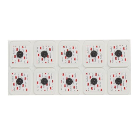 ECG Monitoring Electrode Foam Backing Radiolucent / MR Conditional Snap Connector 10 per Pack