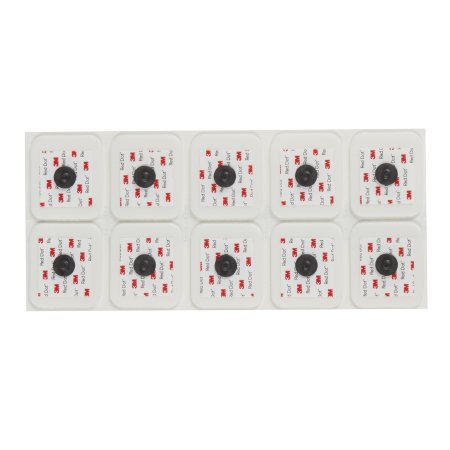 ECG Monitoring Electrode Foam Backing Radiolucent / MR Conditional Snap Connector 10 per Pack