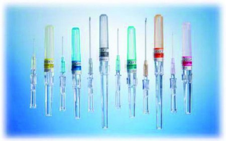 Peripheral IV Catheter Safelet™ 22 Gauge 1 Inch Without Safety