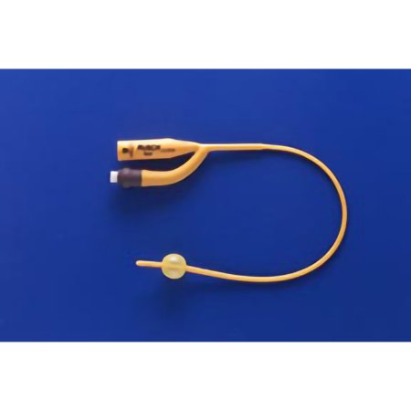 Foley Catheter Rusch Gold® 2-Way Standard Tip 3 cc Balloon 10 Fr. Silicone Coated Latex