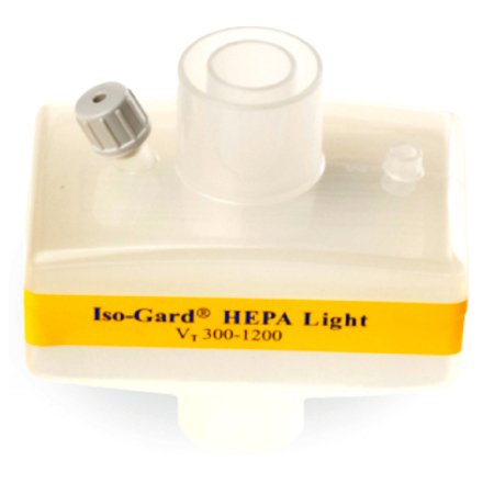 Heat and Moisture Exchanger with Filter Gibeck® ISO-Gard® 33.81 mg H2O / L Vt = 0.5 L 2.3 cm H2O @ 60 LPM