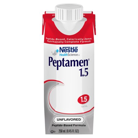 Oral Supplement Peptamen® 1.5 Unflavored Liquid 250 mL Carton