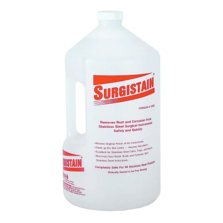 Instrument Stain Remover Surgistain® Liquid 1 gal. Jug Mild Scent