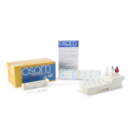Respiratory Test Kit OSOM® Ultra Strep A Test 50 Tests CLIA Waived