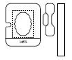 Transparent Film Dressing with Pad SorbaView® 2000 2 X 3 Inch Frame Style Delivery Rectangle Sterile