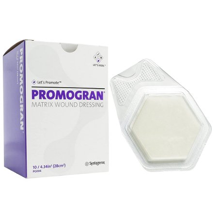 Collagen Dressing 3M™ Promogran™ Matrix 4-1/3 X 4-1/3 Inch Hexagon
