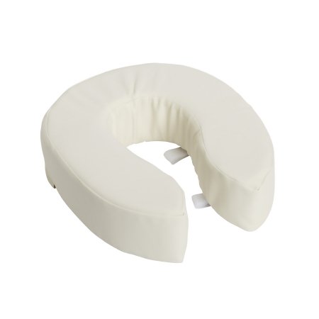 Toilet Seat Cushion DMI® 2 Inch Height White Without Stated Weight Capacity