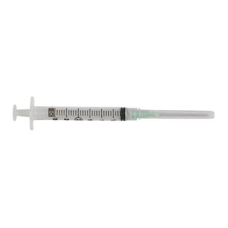Standard Hypodermic Syringe with Needle PrecisionGlide™ 3 mL 1-1/2 Inch 21 Gauge NonSafety Thin Wall