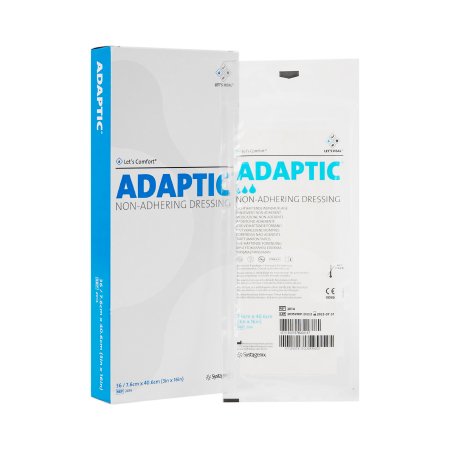 Oil Emulsion Impregnated Dressing 3M™ Adaptic™ Rectangle 3 X 16 Inch Sterile