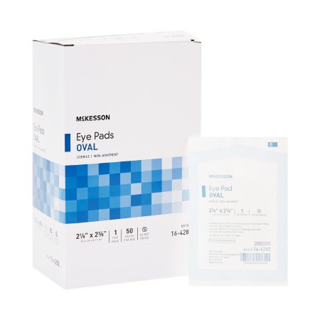Eye Pad McKesson 2-1/8 X 2-5/8 Inch
