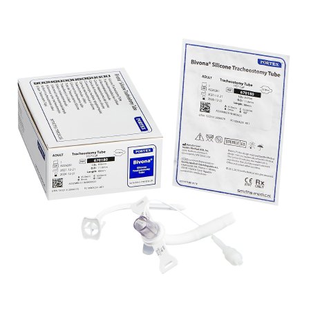 Cuffed Tracheostomy Tube Bivona® TTS™ Disposable IC Size 8.0 Adult
