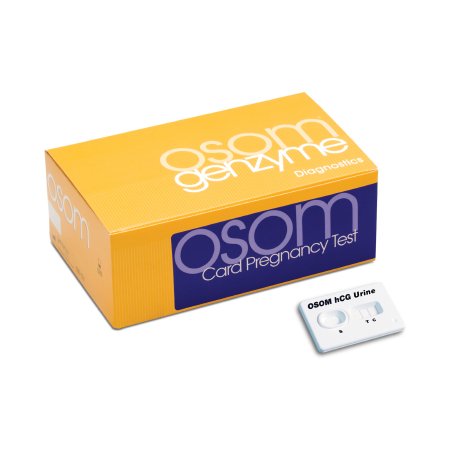 Reproductive Health Test Kit OSOM® hCG Pregnancy Test 25 Tests CLIA Waived