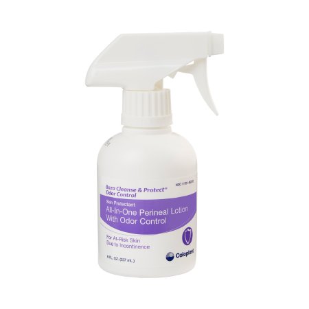 Perineal Wash Baza® Cleanse and Protect® with Odor Control Lotion 8 oz. Pump Bottle Scented